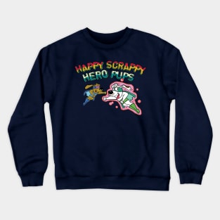 Happy Scrappy Hero Pups Crewneck Sweatshirt
